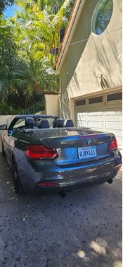 Gray 2018 BMW M240 i