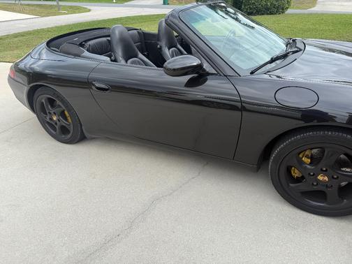 Black 2001 Porsche 911 911 Carrera Cabriolet