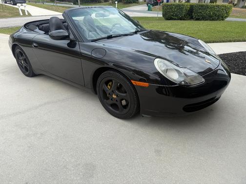 Black 2001 Porsche 911 911 Carrera Cabriolet