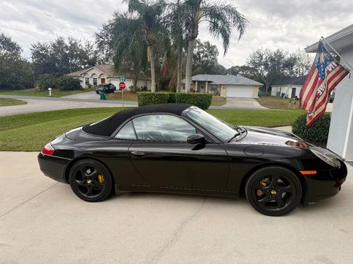 Black 2001 Porsche 911 911 Carrera Cabriolet
