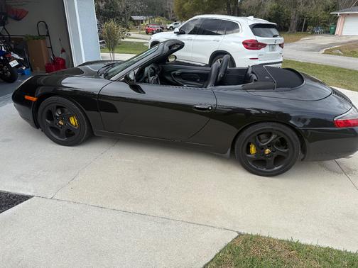 Black 2001 Porsche 911 911 Carrera Cabriolet