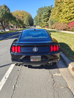 Black 2021 Ford Mustang EcoBoost Premium