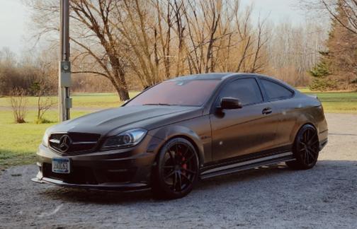 Black 2012 Mercedes-Benz C-Class C 63 AMG