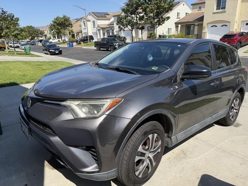 Gray 2018 Toyota RAV4 LE