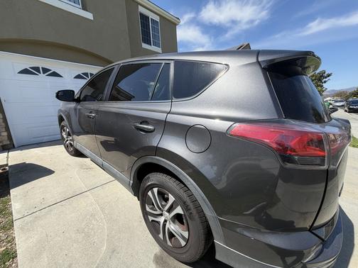 Gray 2018 Toyota RAV4 LE