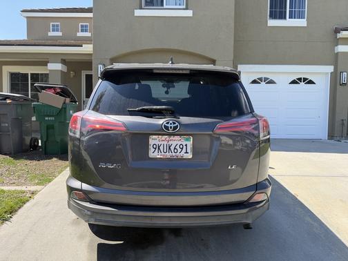 Gray 2018 Toyota RAV4 LE