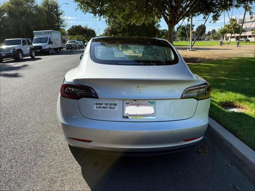Silver 2017 Tesla Model 3 Long Range