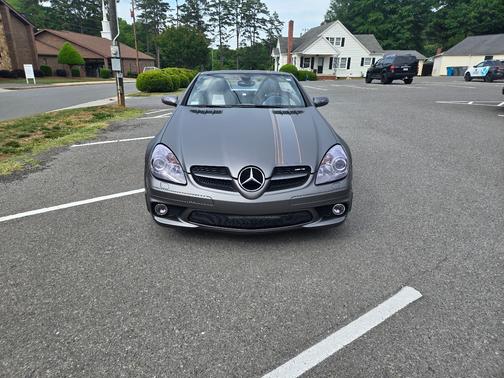 Gray 2008 Mercedes-Benz SLK-Class SLK55 AMG Roadster