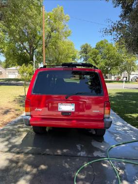 Red 2001 Jeep Cherokee Sport