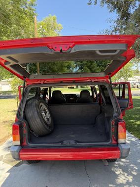 Red 2001 Jeep Cherokee Sport