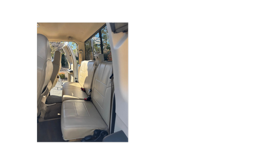 White 2008 Ford F-250 Lariat SuperCab Super Duty