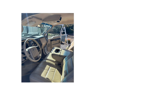 White 2008 Ford F-250 Lariat SuperCab Super Duty