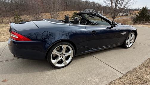 Blue 2013 Jaguar XK R