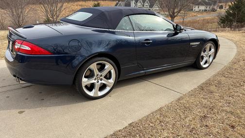 Blue 2013 Jaguar XK R