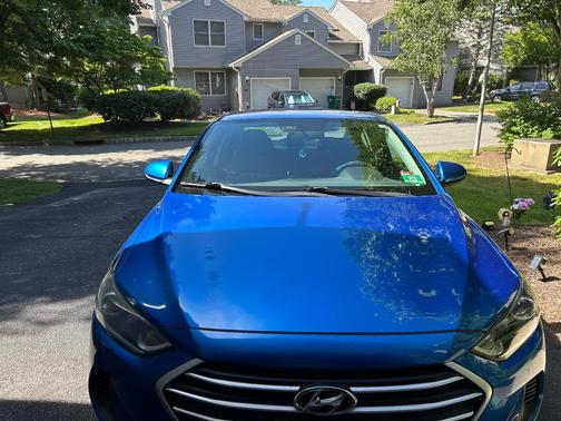 Blue 2018 Hyundai ELANTRA SEL