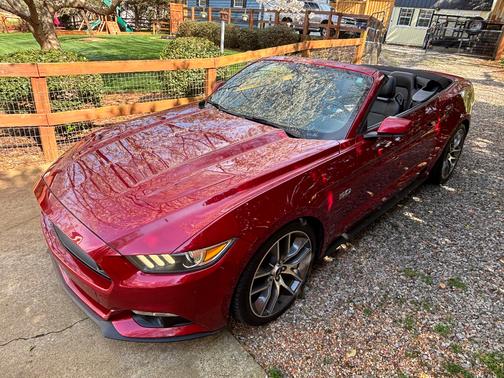 Red 2016 Ford Mustang GT Premium