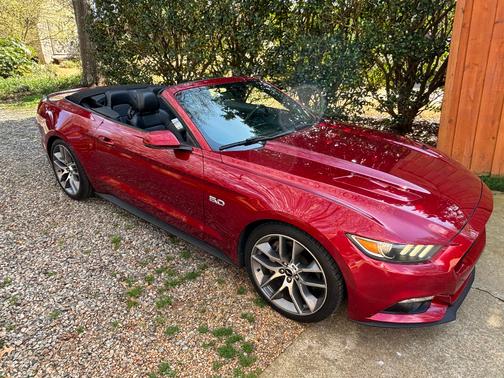 Red 2016 Ford Mustang GT Premium