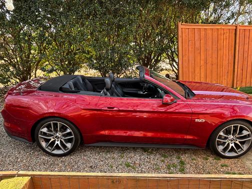 Red 2016 Ford Mustang GT Premium