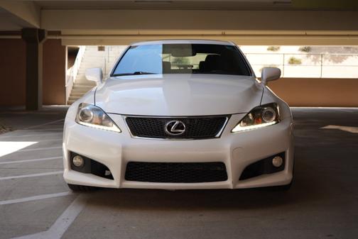 White 2011 Lexus IS-F Base