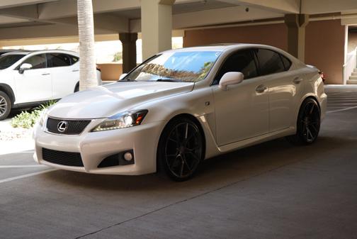White 2011 Lexus IS-F Base