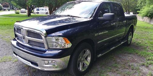 Blue 2012 RAM 1500 Big Horn