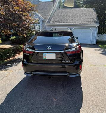 Black 2016 Lexus RX 450h F Sport