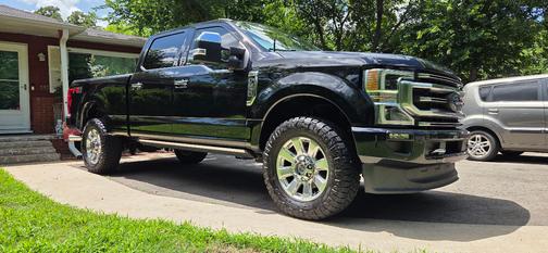 Black 2021 Ford F-250 Platinum
