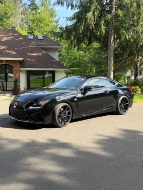 Black 2015 Lexus RC F Base