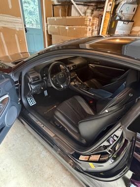 Black 2015 Lexus RC F Base