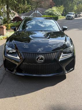 Black 2015 Lexus RC F Base