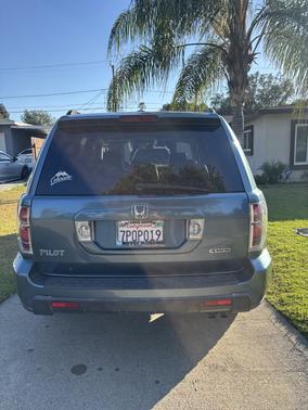 Blue 2007 Honda Pilot EX-L