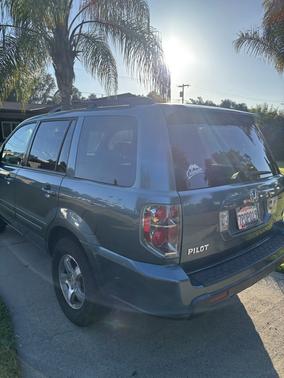Blue 2007 Honda Pilot EX-L