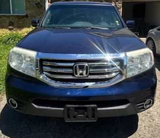 Blue 2013 Honda Pilot Touring