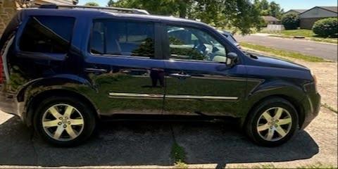 Blue 2013 Honda Pilot Touring