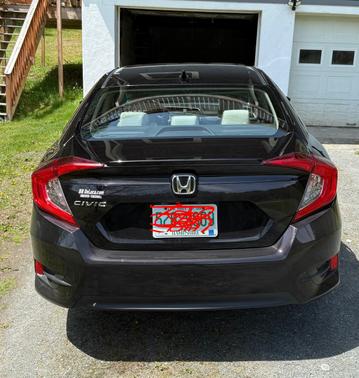 Black 2016 Honda Civic EX-T