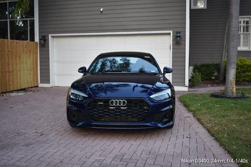 Blue 2025 Audi A5 Sportback 45 S Line Premium Plus