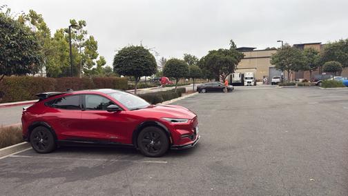 Red 2021 Ford Mustang Mach-E California Route 1