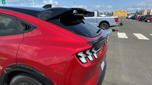 Red 2021 Ford Mustang Mach-E California Route 1