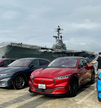 Red 2021 Ford Mustang Mach-E California Route 1