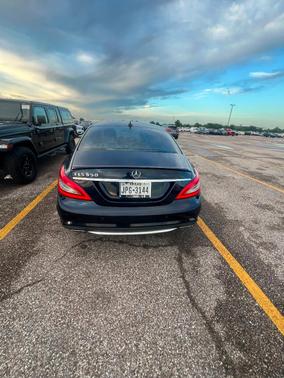 Blue 2014 Mercedes-Benz CLS-Class CLS 550
