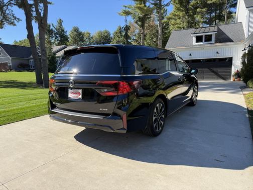 Black 2026 Honda Odyssey Elite