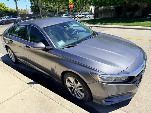 Gray 2018 Honda Accord LX