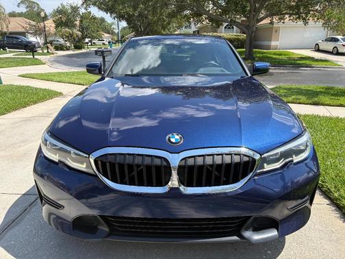 Blue 2020 BMW 330 i