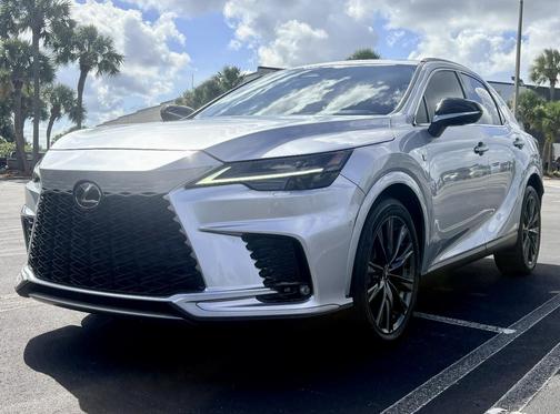 Silver 2024 Lexus RX 350 F SPORT Handling