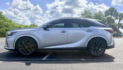 Silver 2024 Lexus RX 350 F SPORT Handling
