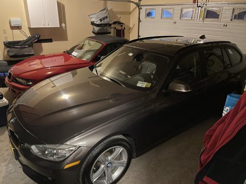 Gray 2014 BMW 328 i xDrive