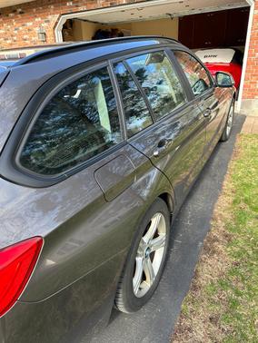 Gray 2014 BMW 328 i xDrive