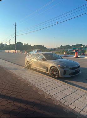 Gray 2022 Kia Stinger GT2