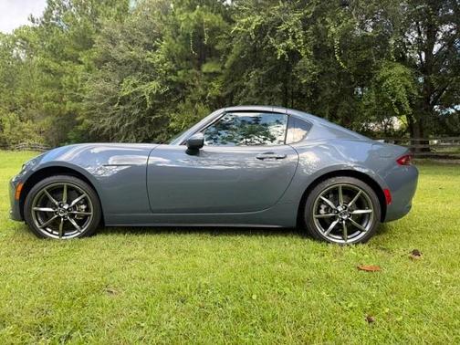 Gray 2021 Mazda MX-5 Miata RF Grand Touring