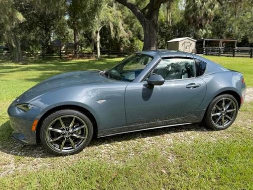 Gray 2021 Mazda MX-5 Miata RF Grand Touring